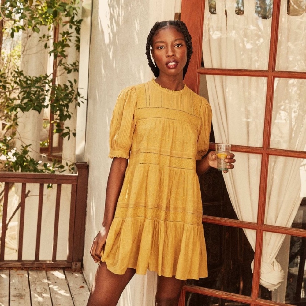 Doen Nerene Dress in Wheat
